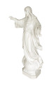 Statua Sacro Cuore di Gesù 85cm effetto Capodimonte
