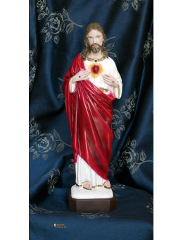 Statua Sacro Cuore di Gesù 40cm