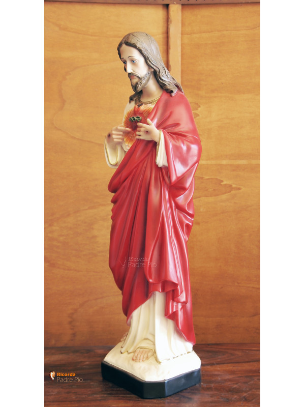 Statua Sacro Cuore di Gesù 80cm a 130cm