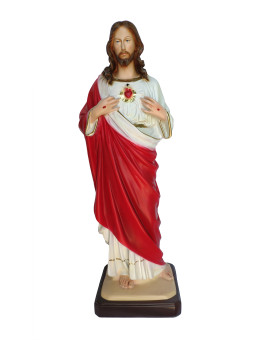 Statua Sacro Cuore di Gesù 50cm