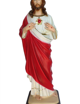 Statua Sacro Cuore di Gesù 50cm