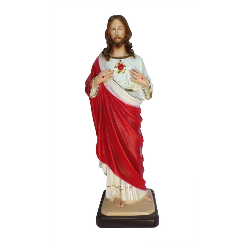 Statua Sacro Cuore di Gesù 50cm