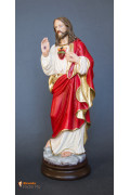 Statua Sacro Cuore di Gesù 30cm