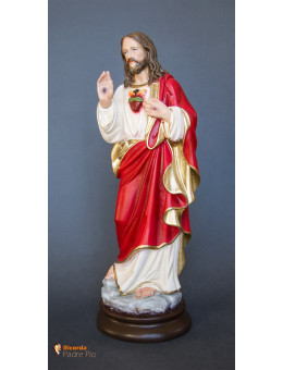 Statua Sacro Cuore di Gesù 30cm
