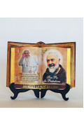 Libro aperto Papa Francesco 17x12cm