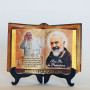 Libro aperto Papa Francesco 17x12cm
