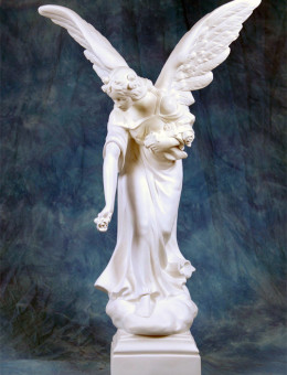Angelo 'getta fiore' cm 80