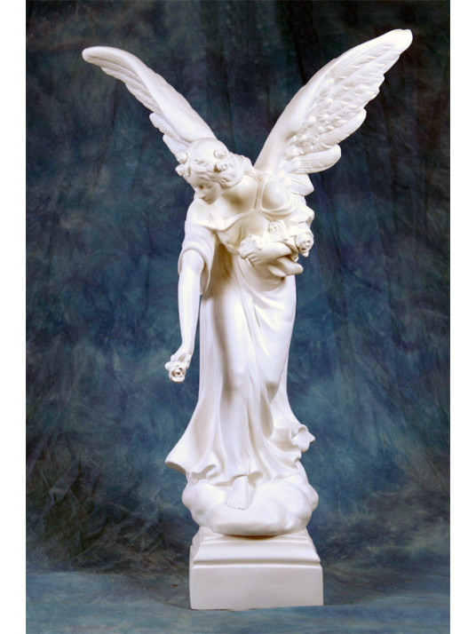 Angelo 'getta fiore' cm 80