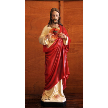Statua Sacro Cuore di Gesù 80cm a 130cm