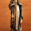 Statua Sacro Cuore di Gesù in Bronzo fuso 60cm