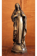 Statua Sacro Cuore di Gesù in Bronzo fuso 60cm