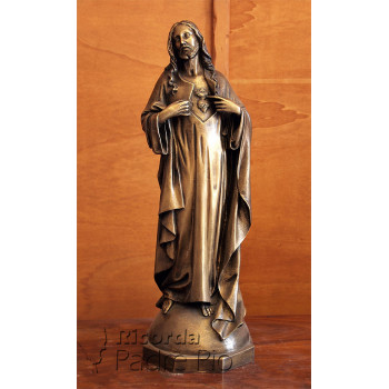 Statua Sacro Cuore di Gesù in Bronzo fuso 60cm