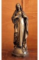 Statua Sacro Cuore di Gesù in Bronzo fuso 60cm