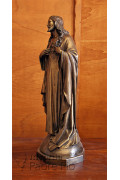 Statua Sacro Cuore di Gesù in Bronzo fuso 60cm