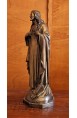 Statua Sacro Cuore di Gesù in Bronzo fuso 60cm