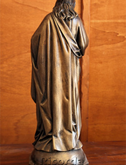 Statua Sacro Cuore di Gesù in Bronzo fuso 60cm