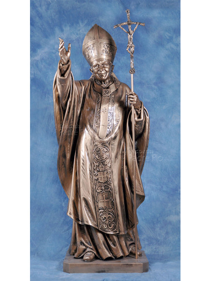 Statua Papa Giovanni Paolo II 135cm