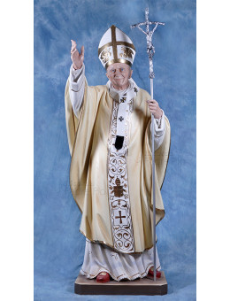 Statua Papa Giovanni Paolo II 135cm