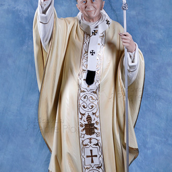 Statua Papa Giovanni Paolo II 135cm