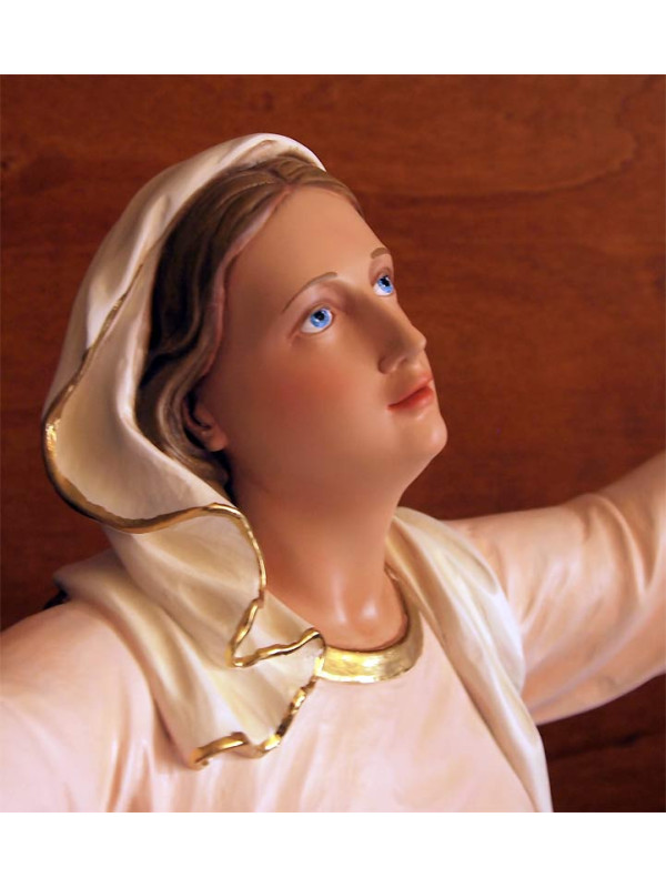 Statua Madonna della Assunta con Angeli cm 95