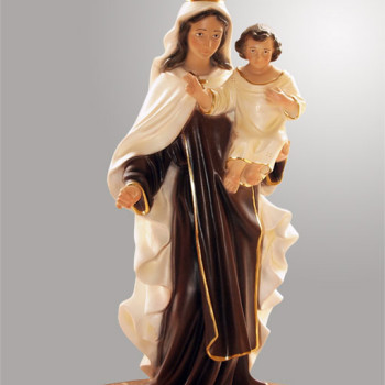 Statua Madonna del Carmelo cm 50
