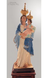 Statua Madonna con le Corone cm75