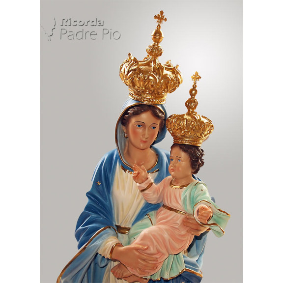 Statua Madonna con le Corone cm75