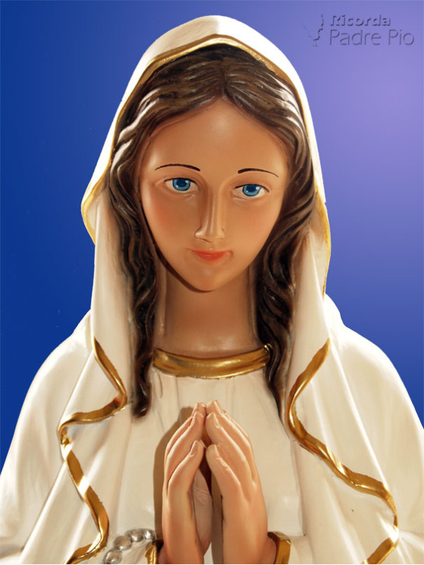 Statua Madonna di Lourdes cm 90