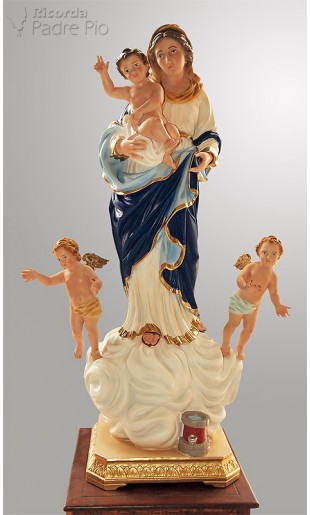 Statua Madonna del Pozzo cm 73
