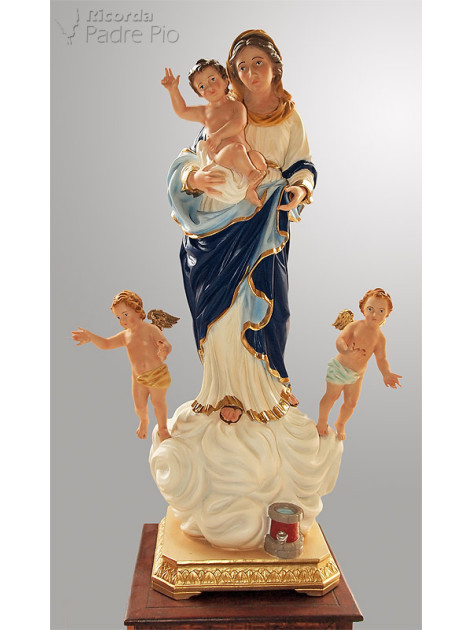 Statua Madonna del Pozzo cm 73