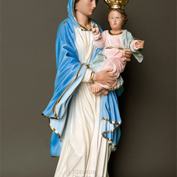 Statua Madonna con le Corone cm45
