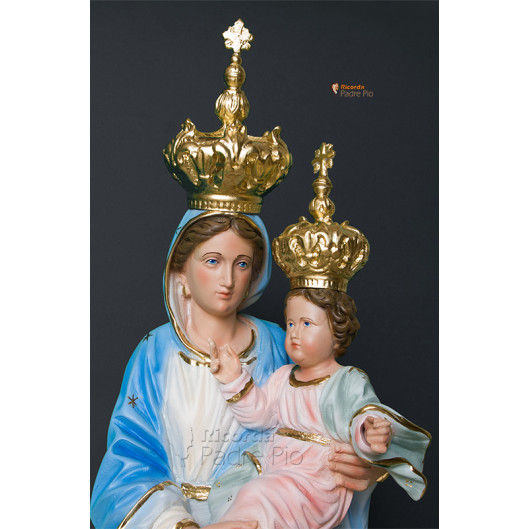 Statua Madonna con le Corone cm45