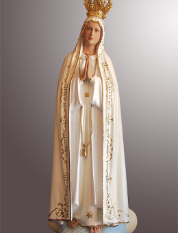 Statua Madonna di Fatima cm105