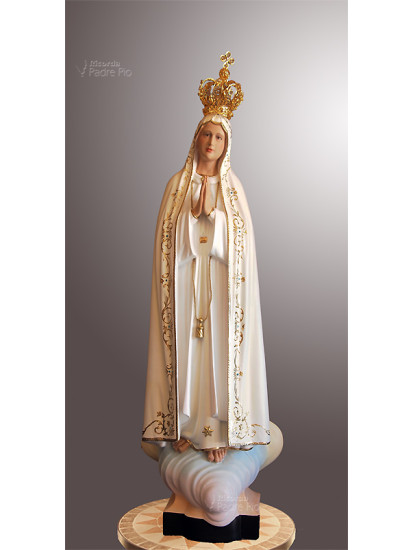 Statua Madonna di Fatima cm105