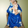 Statua Madonna seduta cm 60