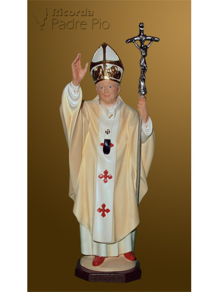 Statua Papa Giovanni Paolo II 33cm
