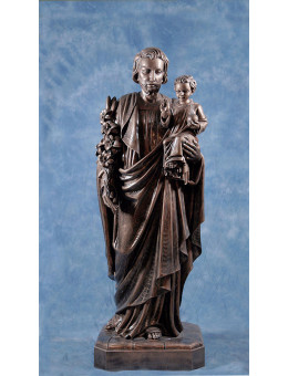 Statua San Giuseppe con Gesù bambino 180cm 