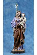 Statua San Giuseppe con Gesù bambino 85cm 