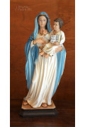 Statua Madonna con Bimbo 64cm