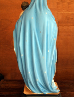 Statua Madonna con Bimbo 64cm