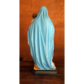 Statua Madonna con Bimbo 64cm