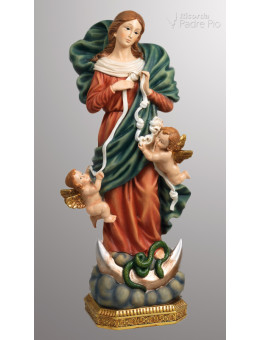 Statua Madonna che Scioglie i Nodi 22cm
