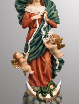 Statua Madonna che Scioglie i Nodi 22cm