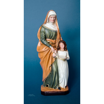 Statua Sant' Anna in resina cm30