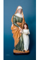Statua Sant' Anna in resina cm30