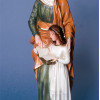 Statua Sant' Anna in resina cm30