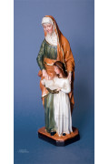 Statua Sant' Anna in resina cm30