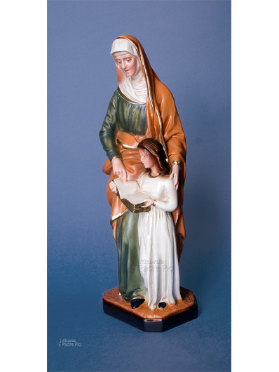 Statua Sant' Anna in resina cm30