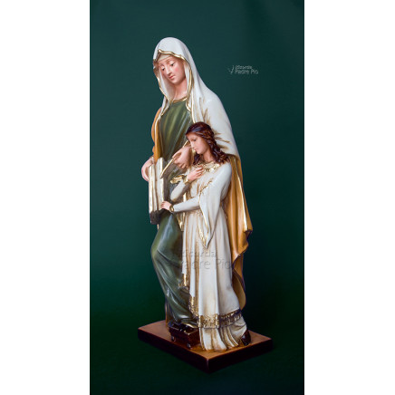 Statua Sant' Anna in resina cm40