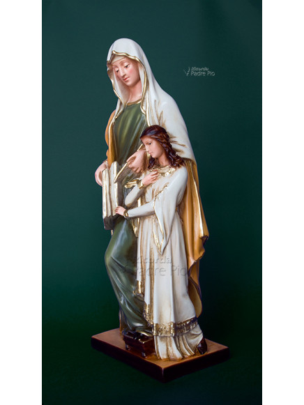 Statua Sant' Anna in resina cm40